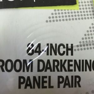 Drapes  84” by Your Zone Color Silver